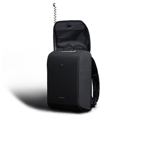 Рюкзак KORIN ClickPack X 45х32х15,5 см, с клапаном, черный