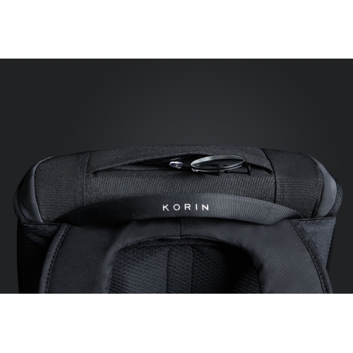 Рюкзак KORIN ClickPack X 45х32х15,5 см, с клапаном, черный