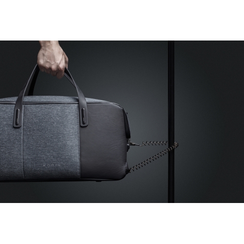 Дорожная сумка KORIN FlexPack Go 53х23х26 см, темно-серая