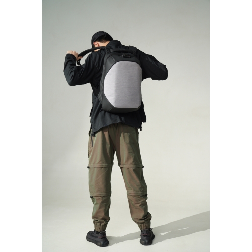 Рюкзак KORIN ClickPack 46х34х16 см, черный/серый