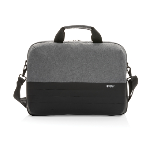 Сумка для ноутбука Swiss Peak с RFID-защитой из rPET AWARE™, 15,6’’