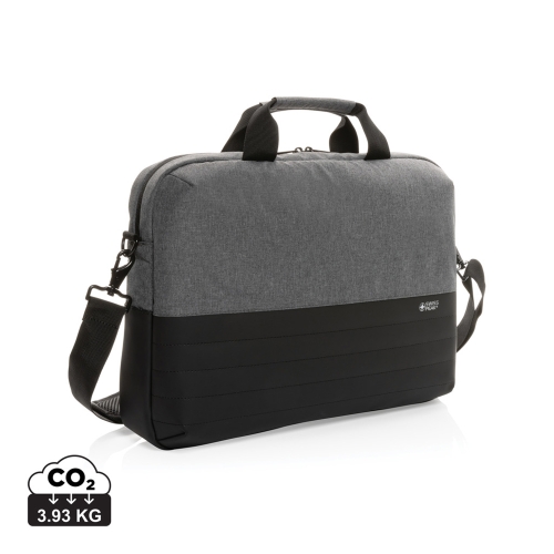 Сумка для ноутбука Swiss Peak с RFID-защитой из rPET AWARE™, 15,6’’