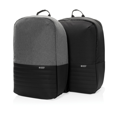 Антикражный рюкзак для ноутбука Swiss Peak с RFID-защитой из rPET AWARE™, 15,6’’