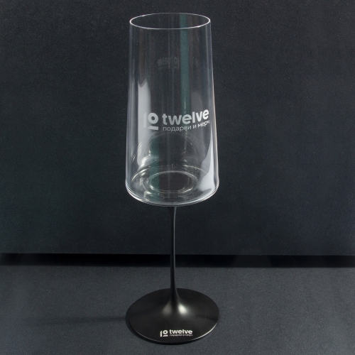 Хрустальный бокал для игристого вина на магните Trebonn SplitGlass, 2 шт, 320 мл