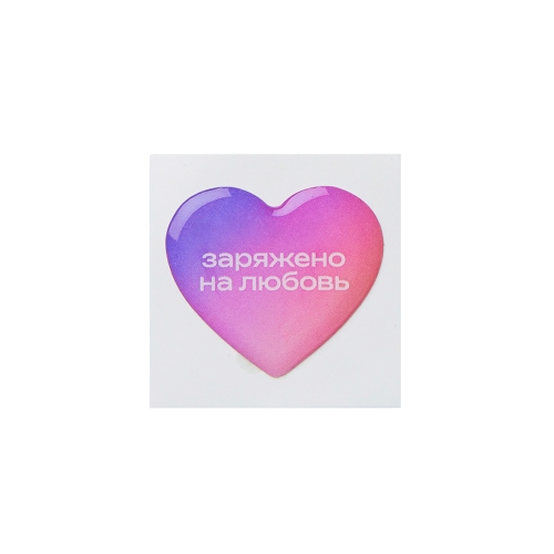 Объемный стикер из эпоксидной смолы