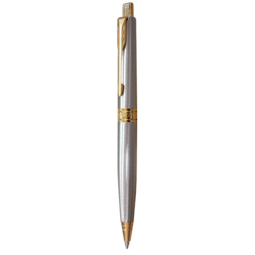 Parker Aster Brushed Metal GT шариковая ручка, M, подарочная упаковка