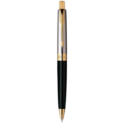 Parker Aster shiny Black GT шариковая ручка, M, подарочная упаковка