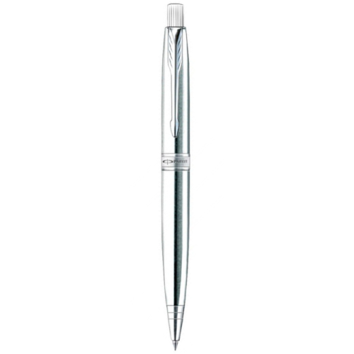 Parker Aster shiny chrome CT шариковая ручка, M, подарочная упаковка
