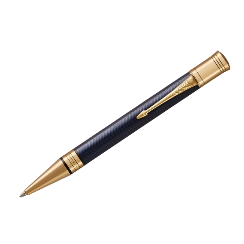 Parker Duofold - Blue Chevron GT, шариковая ручка, M