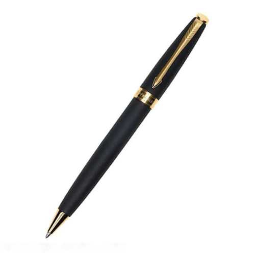 Parker Fusion Matte Black GT шариковая ручка, M, подарочная упаковка