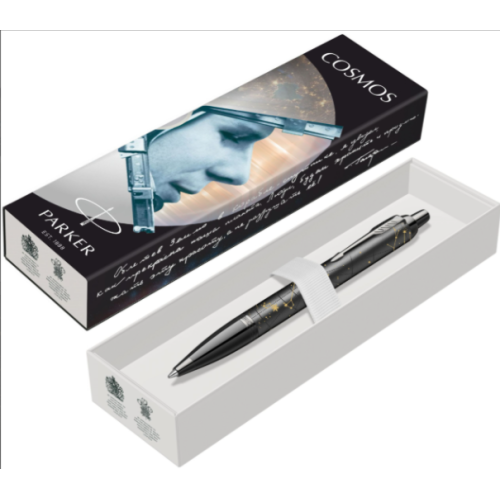 Parker IM Black SE Space, шариковая ручка, M, подарочная упаковка