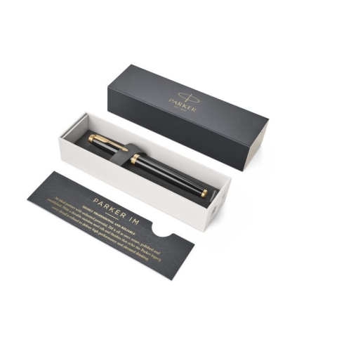 Parker IM Core - Black GT, перьевая ручка, F