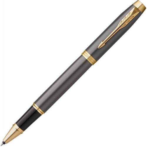 Parker IM Premium Grey Core GT, ручка роллер, F, подарочная упаковка
