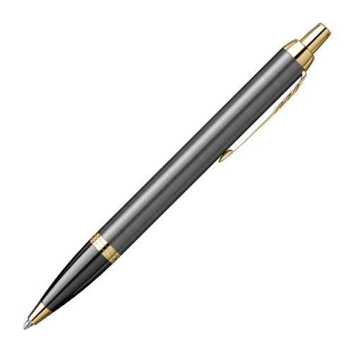 Parker IM Premium Grey Core GT, шариковая ручка, M, подарочная упаковка