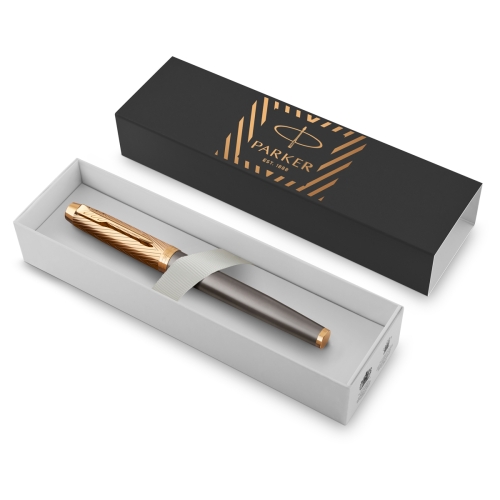 Parker IM Prm Arrow GT, ручка-роллер, F, подарочная упаковка