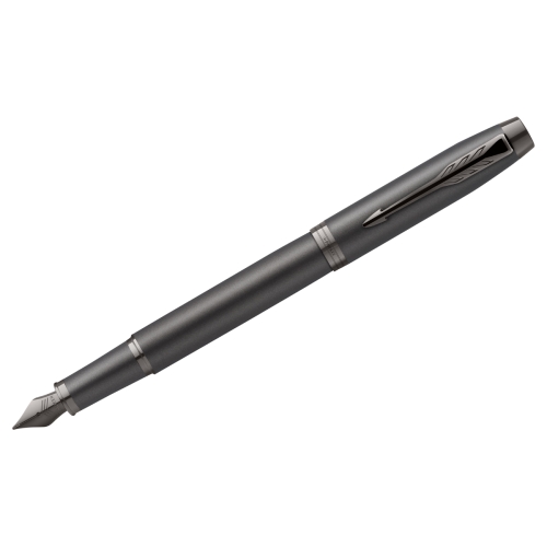 Parker IM Professionals - Monochrome Titanium, перьевая ручка, М, подарочная упаковка
