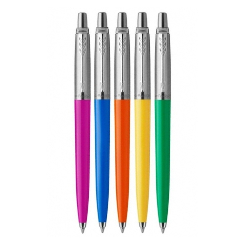 Parker Jotter Color - Green, шариковая ручка, M, блистер