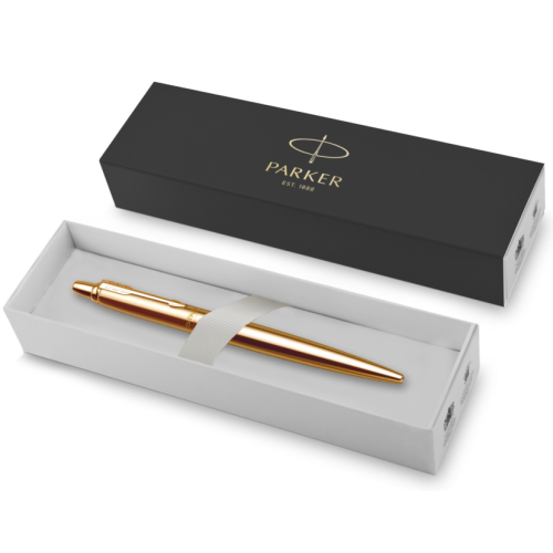 Parker Jotter Gold GT шариковая ручка, M, подарочная упаковка