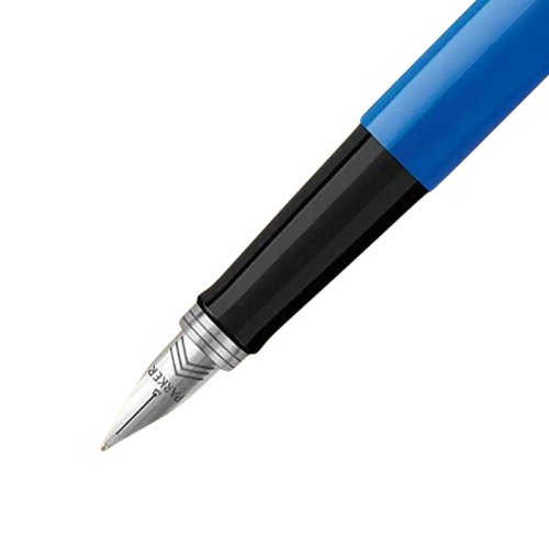 Parker Jotter Original - Blue Chrome CT, перьевая ручка, F, подар.кор.