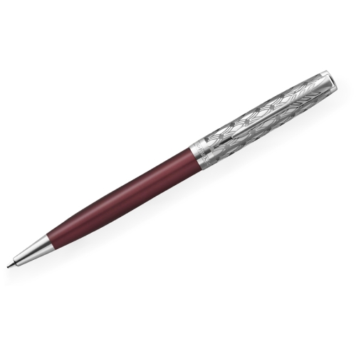 Parker Sonnet Premium - Metal Red CT, шариковая ручка, M