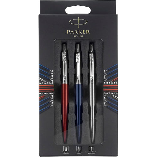 Parker набор подарочный Jotter London Trio, ручка шариковая+ручка гелевая+карандаш, подар.кор.