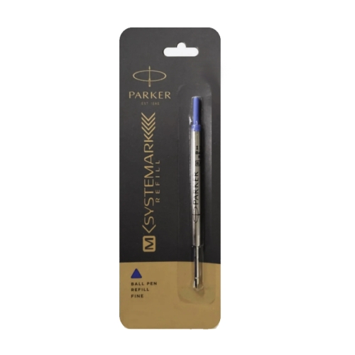 Parker стержень Systemark для шариковой ручки Beta/Folio, синий, 0,8 мм, блистер