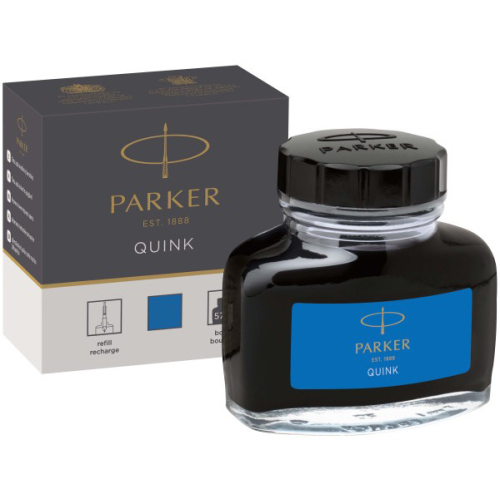 Parker Чернила (флакон), синие, смываемые, 57мл