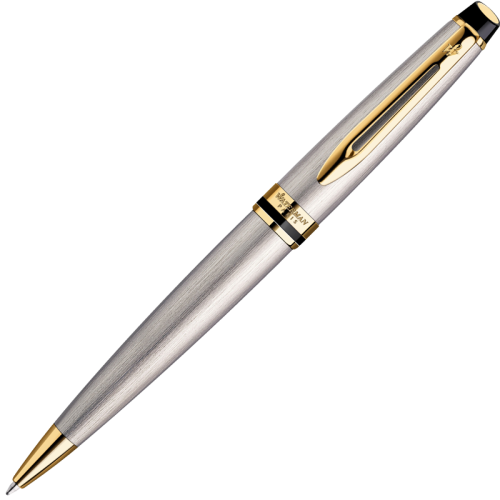 Waterman Expert - Stainless Steel GT, шариковая ручка, M