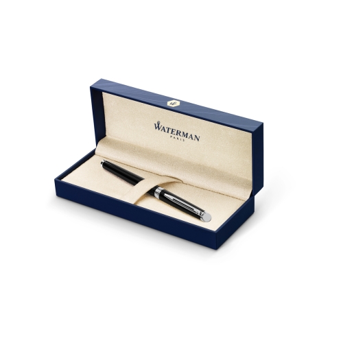 Waterman Hemisphere - Mars Black CT, ручка-роллер, F, BL