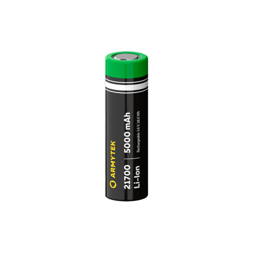 Аккумулятор незащищенный Armytek 21700 Li-Ion 5000 mAh