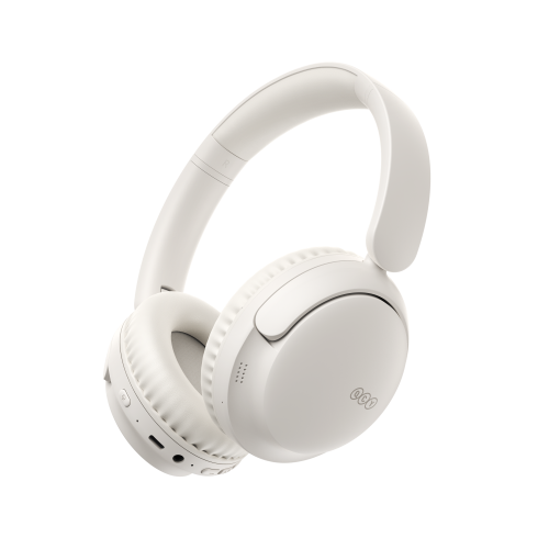 Беспроводные наушники полноразмерные QCY H2S Lite (белые)