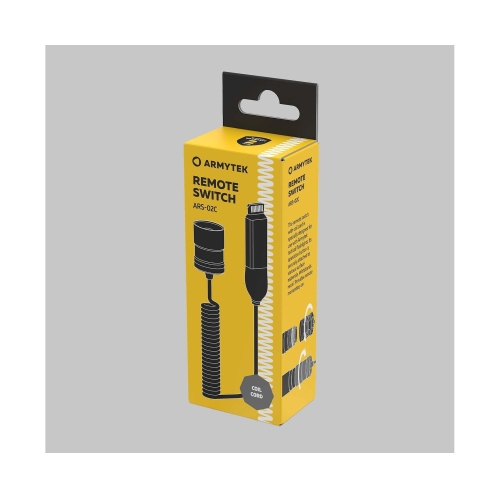 Выносная кнопка магнитная Armytek MRS-02C витая, 25-70 см