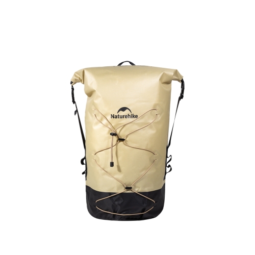 Герморюкзак Naturehike TB03-shimmer-TPU, 40л, бежевый (NH21FSB04)