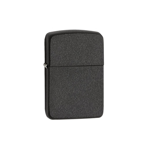 Зажигалка Zippo 1941 Replica, латунь с покрытием Black Crackle, черный, матовая, 36х12x56 мм