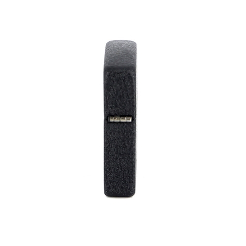 Зажигалка Zippo 1941 Replica, латунь с покрытием Black Crackle, черный, матовая, 36х12x56 мм