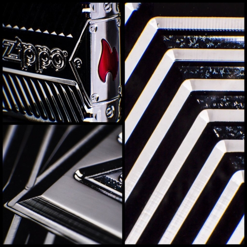 Зажигалка Zippo Armor с покрытием High Polish Chrome, латунь/сталь, серебристая, 36x12x56 мм