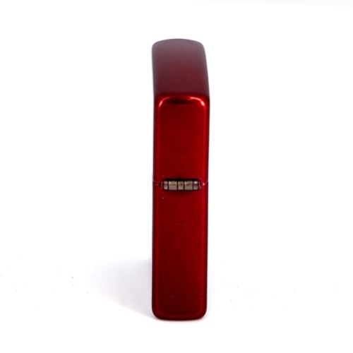 Зажигалка Zippo Candy Apple Red, латунь/сталь, красная, глянцевая