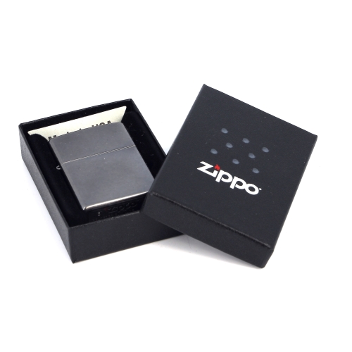 Зажигалка Zippo Classic с покрытием Gray Dusk , латунь/сталь, серая, матовая, 36x12x56 мм