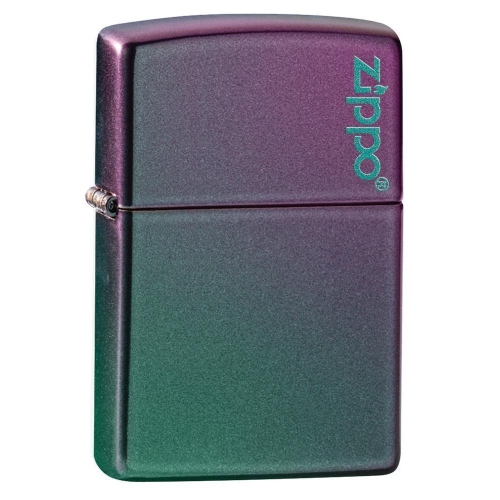 Зажигалка Zippo Classic с покрытием Iridescent, латунь/сталь, фиолетовая, матовая