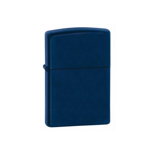 Зажигалка Zippo Navy Matte с покрытием Navy Matte, латунь/сталь, синяя, матовая, 36x12x56 мм
