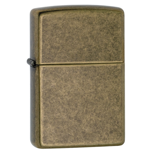 Зажигалка Zippo с покрытием Anitque Brass, медь/сталь, матовая, 36x12x56 мм