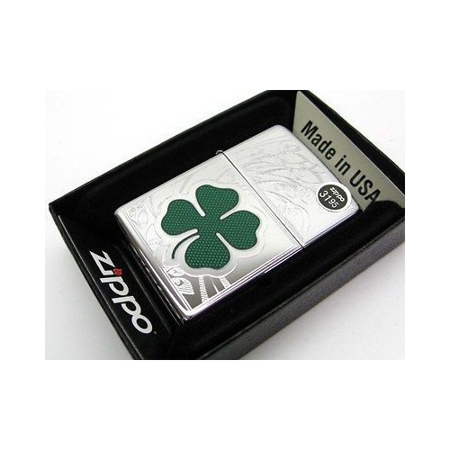 Зажигалка Zippo с покрытием High Polish Chrome, латунь/сталь, серебристая, глянцевая, 36х12х56