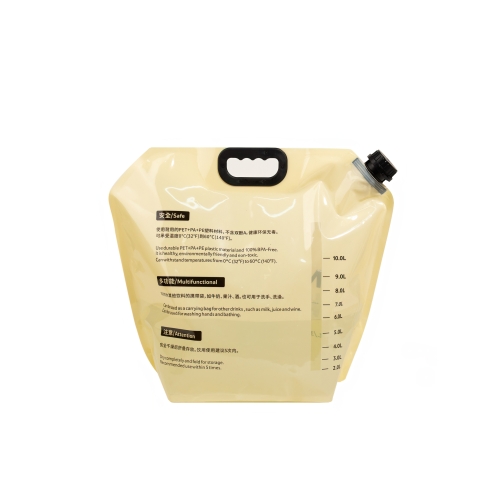 Канистра мягкая Naturehike, с клапаном для воды, 10л, бежевый (CNK2450CF027)