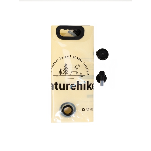 Канистра мягкая Naturehike, с клапаном для воды, 10л, бежевый (CNK2450CF027)