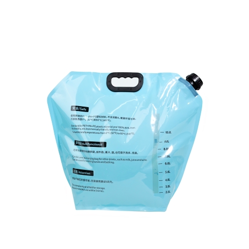 Канистра мягкая Naturehike, с клапаном для воды, 10л, голубой (CNK2450CF027)