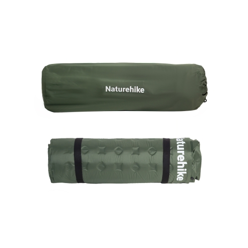 Коврик самонадувной двуспальный Naturehike D series, хаки (CNK2550WS025)