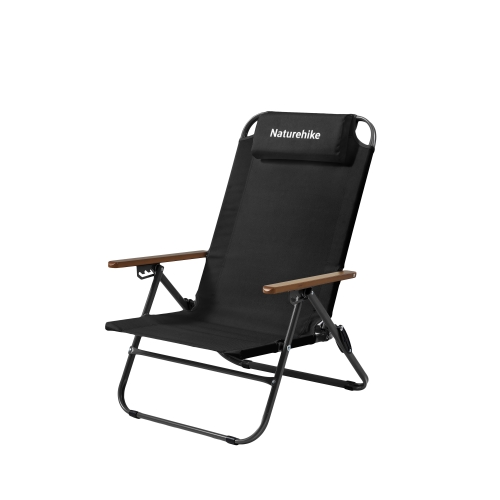 Кресло раскладное регулируемое Naturehike Xing wang T02, черный (CNK2550JJ012)