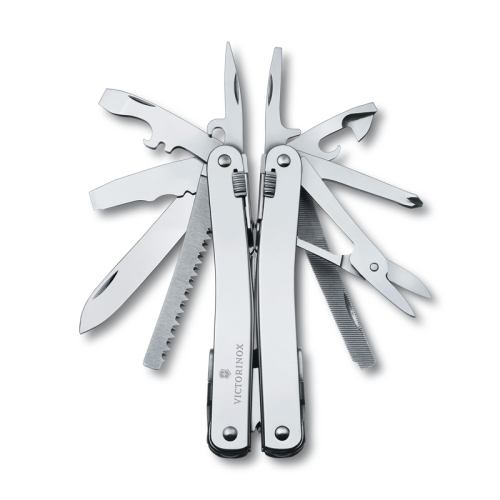 Мультитул Victorinox SwissTool Spirit X, 105 мм, 26 функций, нейлоновый чехол