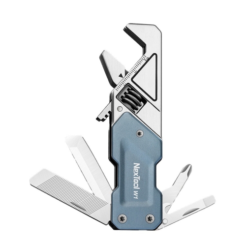 Мультитул-ключ Nextool Light Wrench W1, 6 функций, голубо-серый (NE20238)
