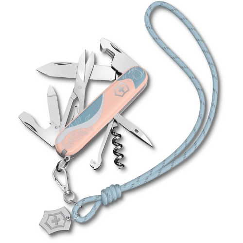 Нож Victorinox Companion Paris Style, 91 мм, 16 функций, розовый с чехлом (подар.коробка)